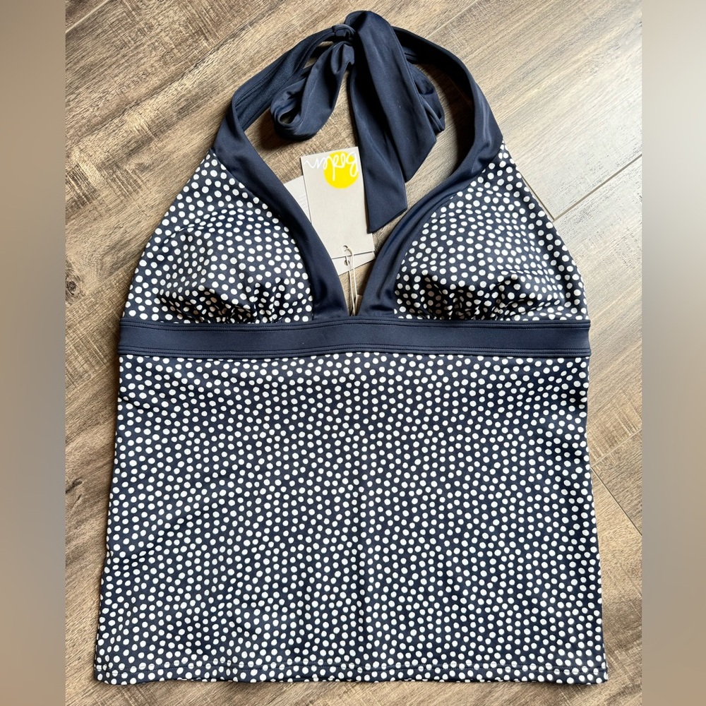 NWT Boden tankini top- navy- size 16UK and 12US